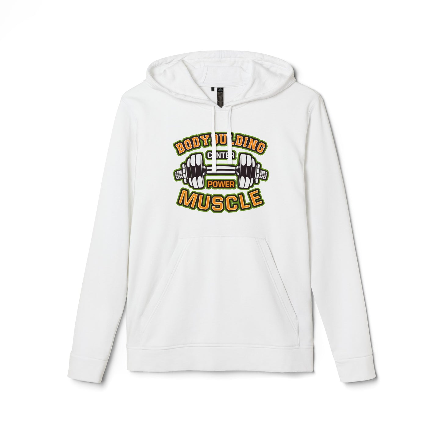 Body Building Hoodie Adidas® Product Custom Designed By Elegansza